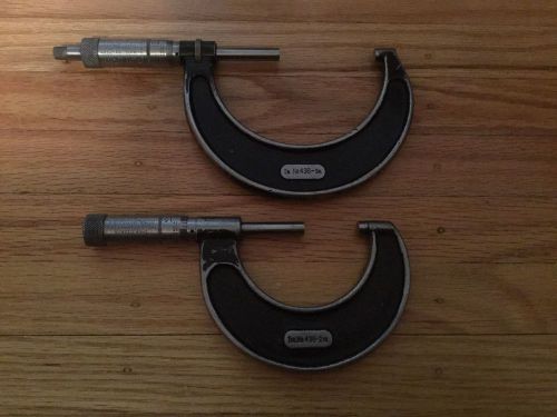 Starrett Micrometer Set