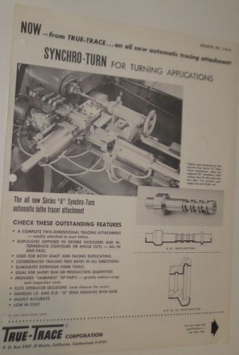 True-Trace Synchro Turn Brochures