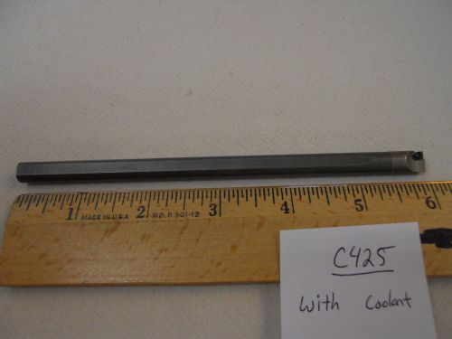 1 new 8 mm circle m.c. carbide boring bar ccbm-8-152-5r. takes cd insert {c425} for sale