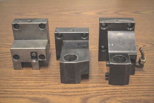 LOT OF 3 MIYANO BNE-51 LOWER TURRET STATION TOOL HOLDERS