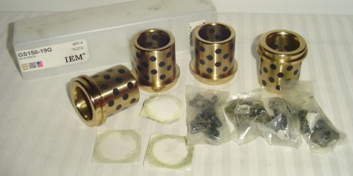 New~lot of/qty (4) danley iem gs150-19g bushings for sale