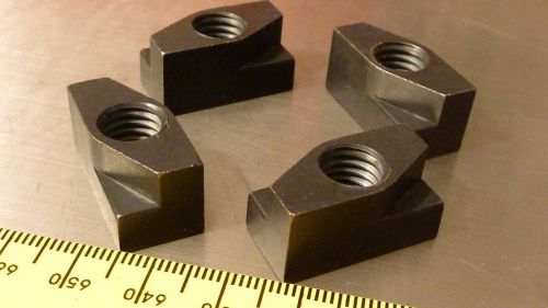 ( 4 ) teco 3/8-16 quarter 1/4 turn t-slot nuts t-nut tt nut for sale