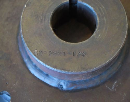 Unknown 50B28 X 1 1/4 Sprocket 1 1/4&#034; Bore with 1/4&#034; keyway