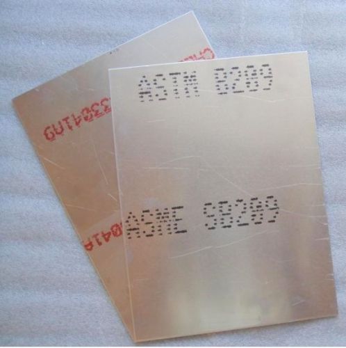 1/8&#034; .125 thk aluminum sheet } 2x for sale