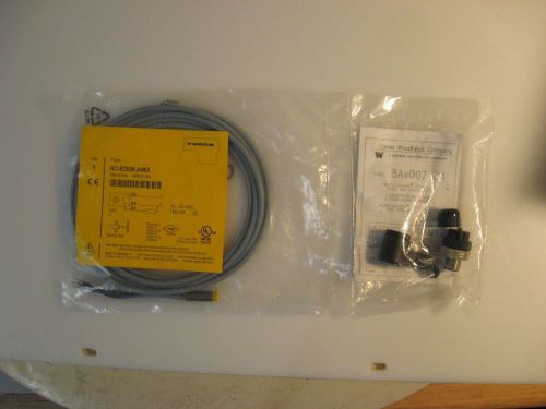 Turck Proximity Switch Ni3-EG08K-AN6X, W/ Connectors 8Ax007-31, New