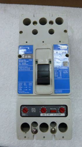 CUTLER-HAMMER JD3250F Circuit Breaker JD35K 250A 600VAC, STYLE: 1491D81G13