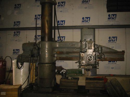 CARLTON 7&#039; ARM X 17&#034; COLUMN RADIAL DRILL