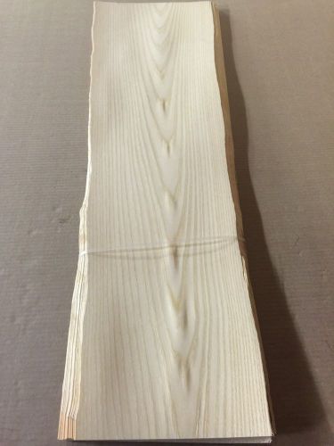 Wood veneer ash 8x36 20 pieces total raw veneer &#034;exotic&#034; ash1 1-7-14 for sale