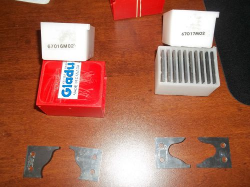 gladu shaper cutter insert carbide 20 total profile 67016M02 (8)  67017M02 (12)