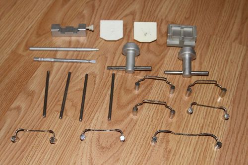 LOT OF DENTAL LAB ARTICULATOR ACCESSORIES