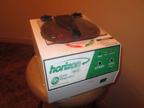 Horizon Mini E Quest 642E Diagnostics Biohazard Table Top Lab Centrifuge