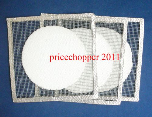 6&#034; X 6&#034;,15x15cm Wire Gauze Asbestos Ceramic Center For Alcohol Burner - 10pcs