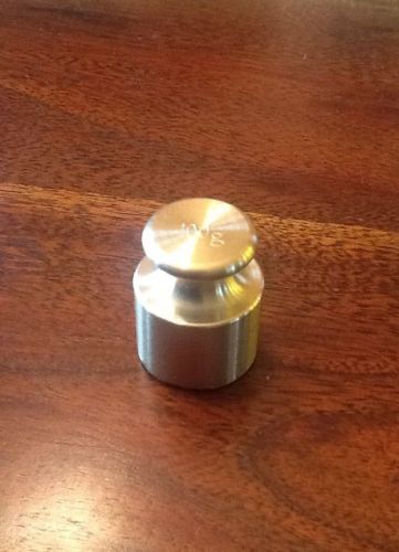 100 GRAM OHAUS CALIBRATION WEIGHT BRASS