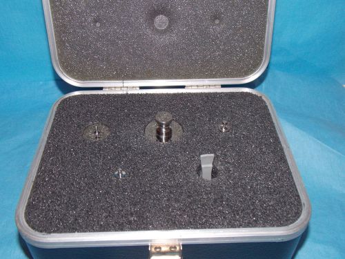 RICE LAKE WEIGHING SYSTEMS 300G 100G 10G 5G W/TWEEZERS AND CASE