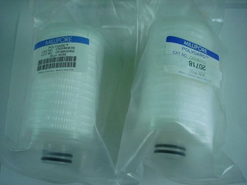 LOT OF 2 Millipore - Polygard Cartridge Filter, Cat.#CN3HM4E06 NEW FREE SHIPPING