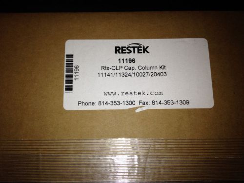 Restek rtx -clpesticides column kit (cat # 11196) - 0.32mm id for sale