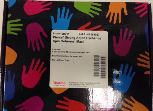 Pierce Strong Anion Exchange Spin Columns, Maxi, Cat. #90011, Qty 8/kit