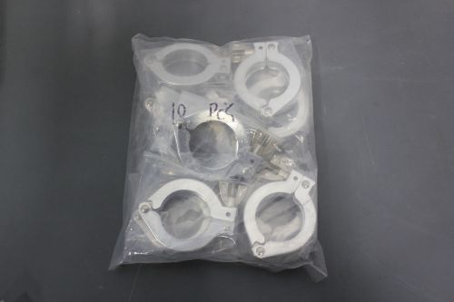 10 NEW CAST ALUMINUM HIGH VACUUM CLAMPS 2&#034; (S20-2-9E)