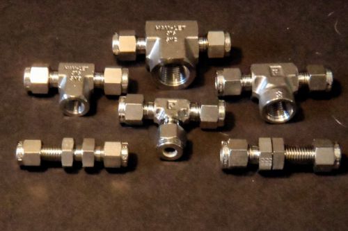 Ham-let &amp; parker npt to compression fittings for sale