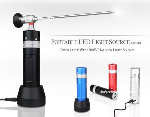 Portable led cold light source 250w halogen comparable storz wolf olympus for sale