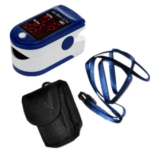 Contec Fingertip Pulse Oximeter - Blue