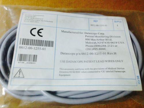 5 cables of datascope 0012-00-1255-01 ecg trunk cable for sale