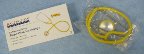 Barrington Diagnostics Professional Series Single Head Stethoscope #30-411-284