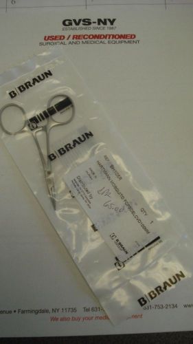 B Braun Aesculap Hartmann Mosquito Forceps Del Cvd 100mm Ref BH105R New