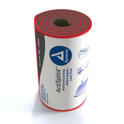 Dynarex ActiSplintmodel 3528 - 4 1/4 &#034;x36&#034; Rolled Splints - 10 rolls/pack