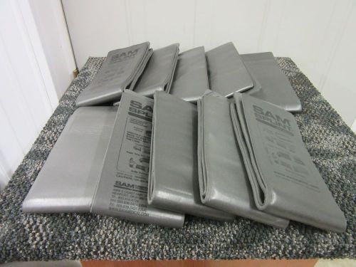 10 SAM SPLINT 36&#034; X 4.5 &#034; GRAY MILITARY 1109 FIRST AID DRESSING MEDICAL NEW