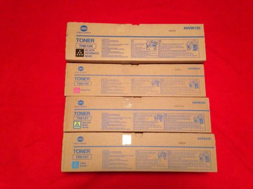 KONICA MINOLTA TN612 CYMK TONER SET