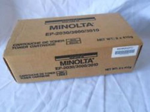 NEW GENUINE  KONICA MINOLTA  204A TONER BOX OF 2 FOR EP-2030 EP-3000 EP301
