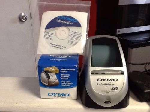 DYMO LabelWriter 320 Label Printer Monochrome Direct Thermal &amp; New Box Labels