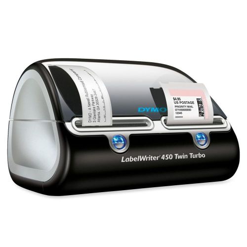 DYMO Label Writer 450 Twin Turbo  71 Labels Per Minute, Black/Silver (1752266)