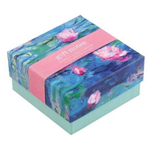 Monet Waterlilies Gift Notes