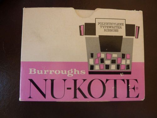 Burroughs nu-kote poly typewriter ribbons  b40 for ibm selectric model 71 for sale