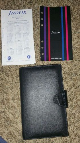 Filofax black compact Calipso