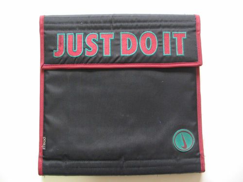 1995 NIKE &#034;JUST DO IT &#034; mead SCHOOL BASKETBALL BINDER (Light Used)