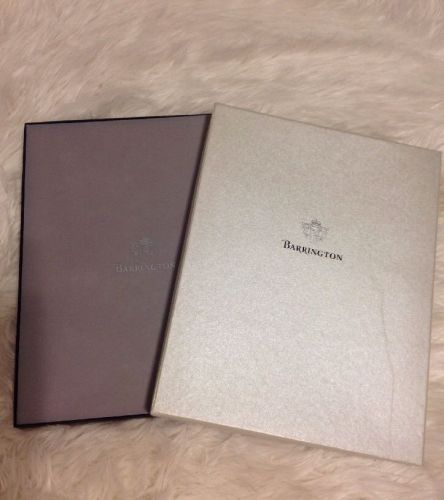 Barrington Leather Folio