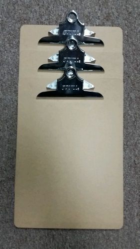 3 Qty. QUILL Letter Size Clipboard 85020A