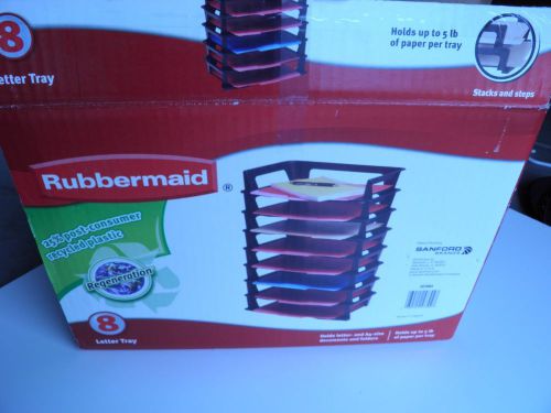 Rubbermaid Regen Letter Trays 8 pk