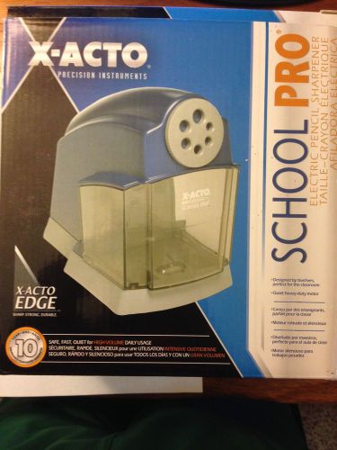 New X-Acto School Pro Electric Pencil Sharpener 1670