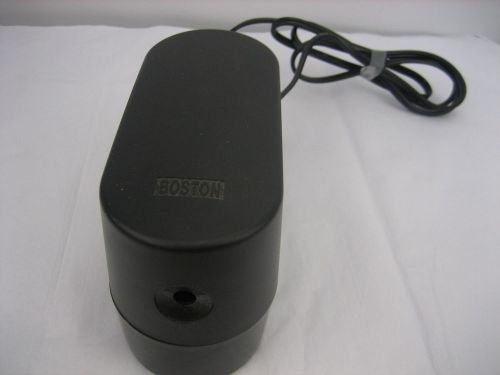 Boston Electric Pencil Sharpener  Model 24 Black Made in USA