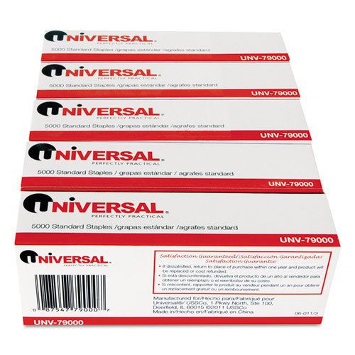 Universal Standard 1/4&#034; Staples  - UNV79000VP