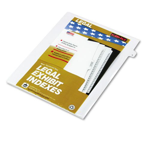 80000 Series Legal Index Dividers, Side Tab, Printed &#034;4&#034;, 25/Pack