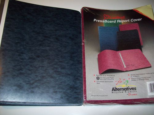 School Office Report COVER / FOLDER 3 Hole Hinged Scored Pressboard NEW