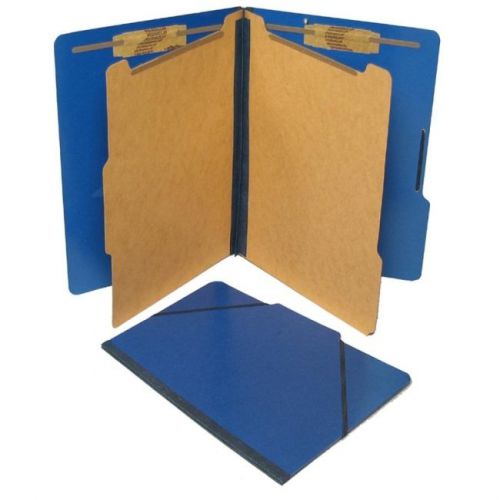 10- Classification Folders - Legal - 8.5&#034; x 14&#034; - 2 Dividers - 2.25&#034; Expansion.