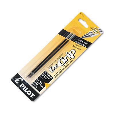 Refill, Better/EasyTouch/Dr Grip Retract Ballpoint, Med, Black, 2/Pack