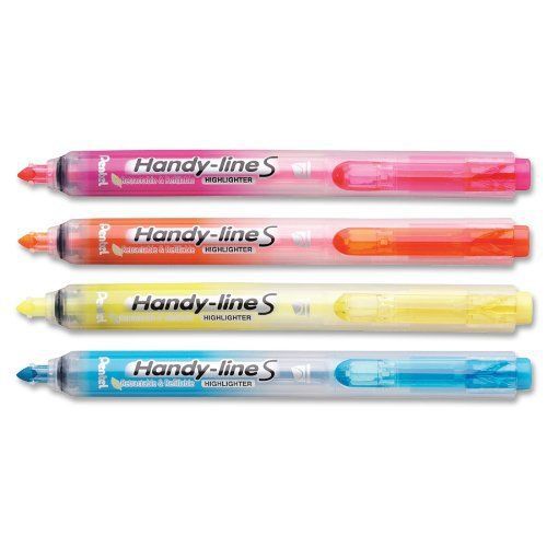 Pentel Handy-line S Highlighter - Chisel Marker Point Style - (sxs15bp4m)