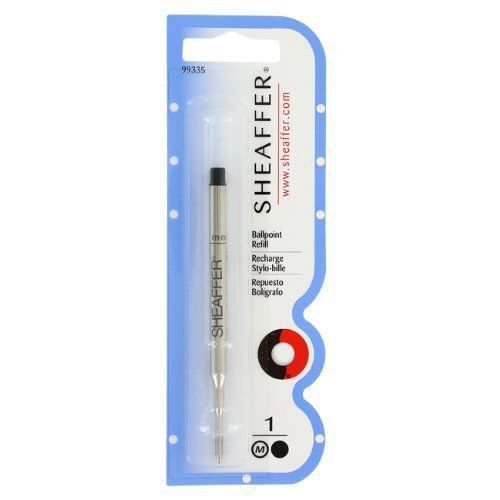 Sheaffer K Ballpoint Pen Refill, Medium Point, Blue Ink (99325)